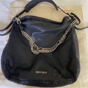 Jimmy Choo boho biker bag